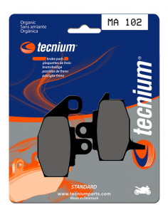 Plaquettes de frein TECNIUM route organique - MA102