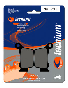 Plaquettes de frein TECNIUM route organique - MA291