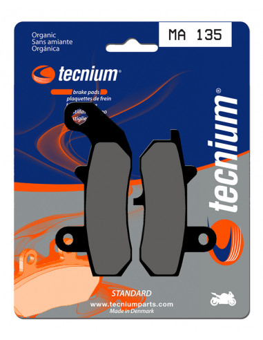 Plaquettes de frein TECNIUM route organique - MA135