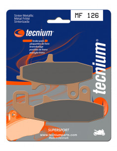 Plaquettes de frein TECNIUM Performance métal fritté - MF126