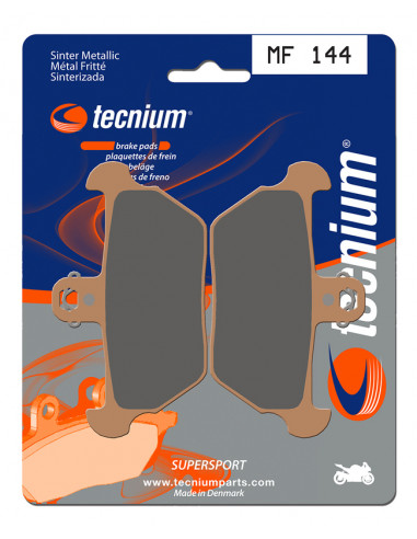Plaquettes de frein TECNIUM Performance métal fritté - MF144
