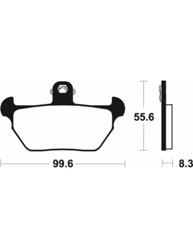 Plaquettes de frein TECNIUM Performance métal fritté - MF144