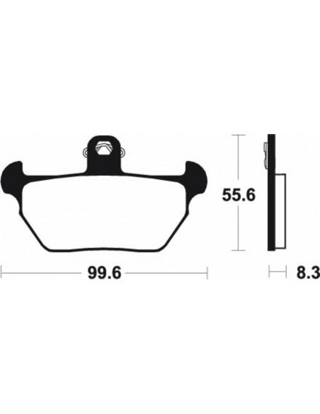 Plaquettes de frein TECNIUM Performance métal fritté - MF144