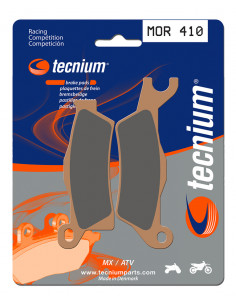 Plaquettes de frein TECNIUM Racing MX/Quad métal fritté - MOR410