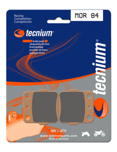 Plaquettes de frein TECNIUM Racing MX/Quad métal fritté - MOR84