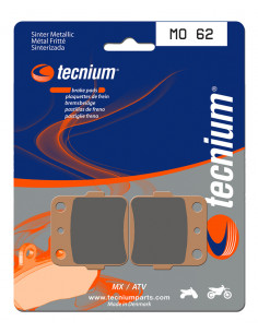 Plaquettes de frein TECNIUM MX/Quad métal fritté - MO62
