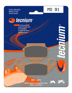 Plaquettes de frein TECNIUM MX/Quad métal fritté - MO91