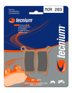 Plaquettes de frein TECNIUM Racing MX/Quad métal fritté - MOR283