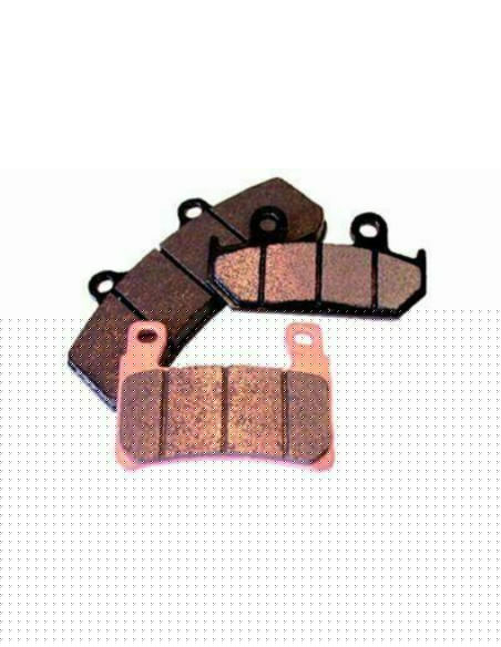 Plaquettes de frein TECNIUM Racing MX/Quad métal fritté - MOR294