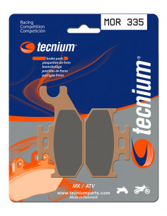 Plaquettes de frein TECNIUM Racing MX/Quad métal fritté - MOR335