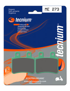 Plaquettes de frein TECNIUM Scooter organique - ME273