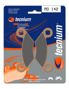 Plaquettes de frein TECNIUM MX/Quad métal fritté - MO142