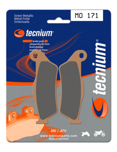 Plaquettes de frein TECNIUM MX/Quad métal fritté - MO171