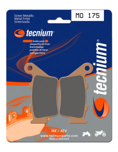 Plaquettes de frein TECNIUM MX/Quad métal fritté - MO175