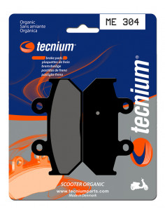 Plaquettes de frein TECNIUM Scooter organique - ME304