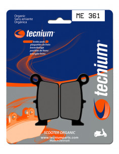Plaquettes de frein TECNIUM Scooter organique - ME361