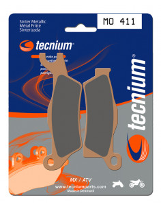 Plaquettes de frein TECNIUM MX/Quad métal fritté - MO411