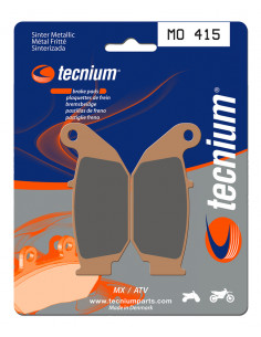 Plaquettes de frein TECNIUM MX/Quad métal fritté - MO415