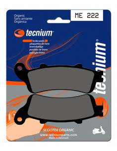 Plaquettes de frein TECNIUM Scooter organique - ME222