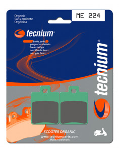 Plaquettes de frein TECNIUM Scooter organique - ME224