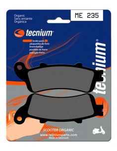 Plaquettes de frein TECNIUM Scooter organique - ME235