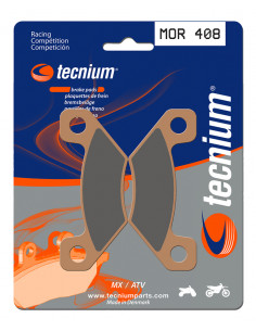 Plaquettes de frein TECNIUM Racing MX/Quad métal fritté - MOR408