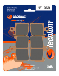 Plaquettes de frein TECNIUM Performance métal fritté - MF369