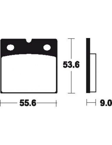 Plaquettes de frein TECNIUM Performance métal fritté - MF6