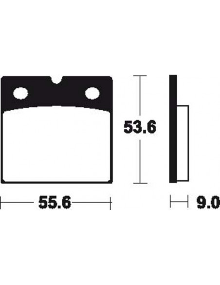 Plaquettes de frein TECNIUM Performance métal fritté - MF6