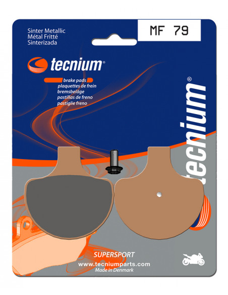Plaquettes de frein TECNIUM Performance métal fritté - MF79