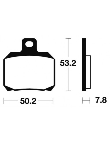 Plaquettes de frein TECNIUM Performance métal fritté - MR230