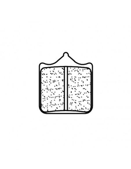 Plaquettes de frein CL BRAKES route métal fritté - 1207XBK5