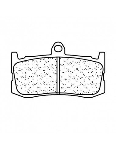 Plaquettes de frein CL BRAKES route métal fritté - 1209XBK5