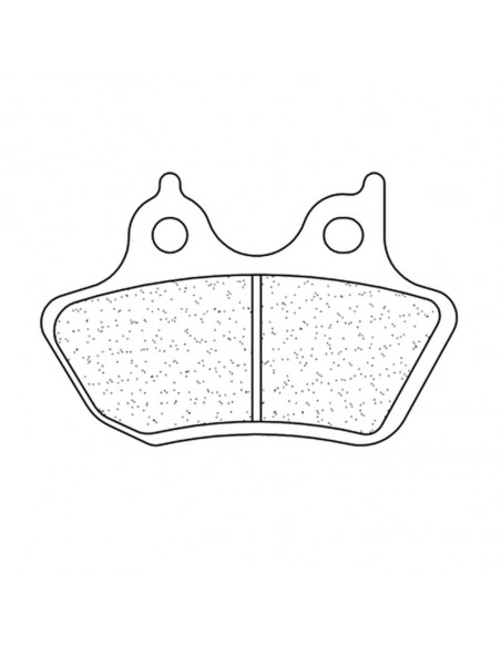 Plaquettes de frein CL BRAKES Route métal fritté - 1211RX3