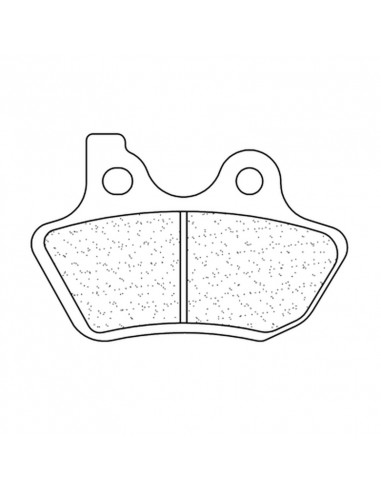 Plaquettes de frein CL BRAKES Route métal fritté - 1211RX3