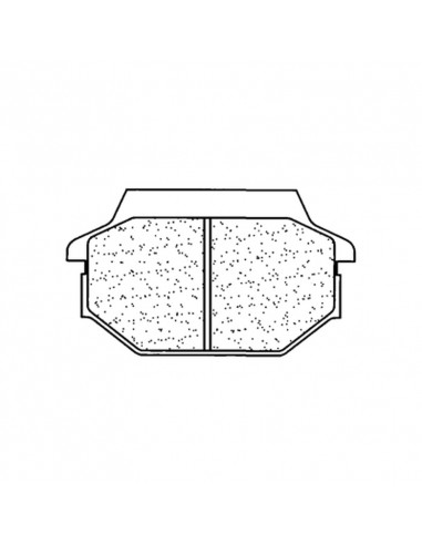 Plaquettes de frein CL BRAKES Quad métal fritté - 1123ATV1
