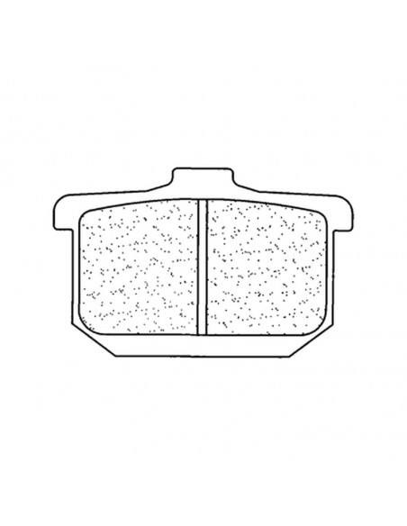 Plaquettes de frein CL BRAKES route métal fritté - 2285A3+