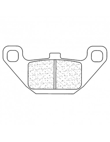 Plaquettes de frein CL BRAKES Route métal fritté - 2285RX3