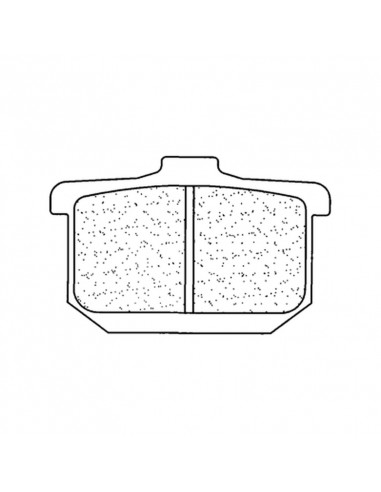 Plaquettes de frein CL BRAKES Route métal fritté - 2285RX3
