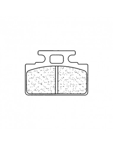 Plaquettes de frein CL BRAKES Route métal fritté - 2287RX3