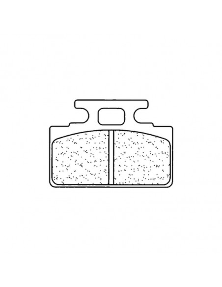 Plaquettes de frein CL BRAKES route métal fritté - 2287S4