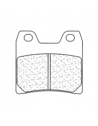 Plaquettes de frein CL BRAKES Route métal fritté - 1066RX3