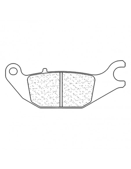 Plaquettes de frein CL BRAKES Route métal fritté - 1067RX3