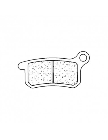 Plaquettes de frein CL BRAKES Off-Road métal fritté - 1078X59