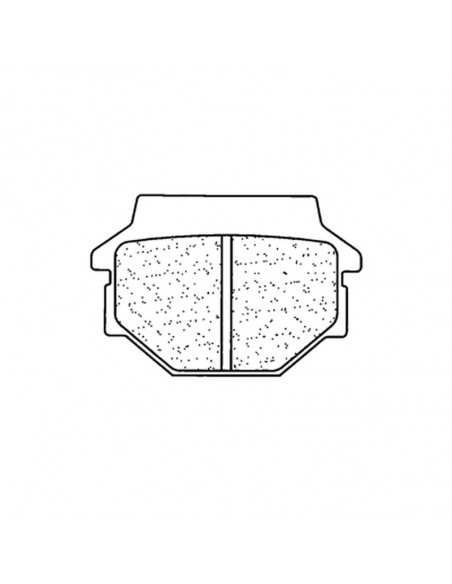 Plaquettes de frein CL BRAKES Quad métal fritté - 2306ATV1