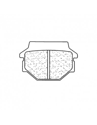 Plaquettes de frein CL BRAKES Off-Road métal fritté - 2306MX10