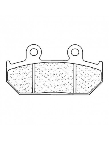 Plaquettes de frein CL BRAKES route métal fritté - 2360A3+