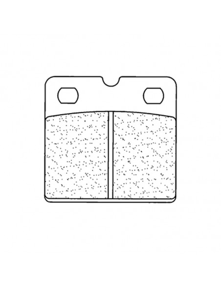 Plaquettes de frein CL BRAKES route métal fritté - 2332A3+