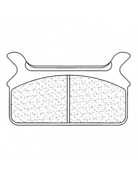 Plaquettes de frein CL BRAKES Route métal fritté - 2342RX3