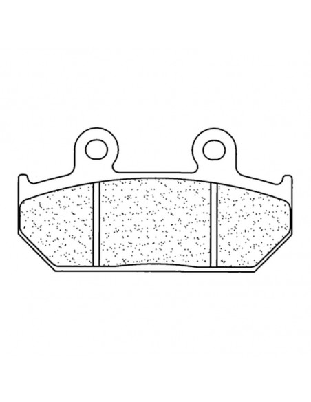 Plaquettes de frein CL BRAKES route métal fritté - 2248A3+